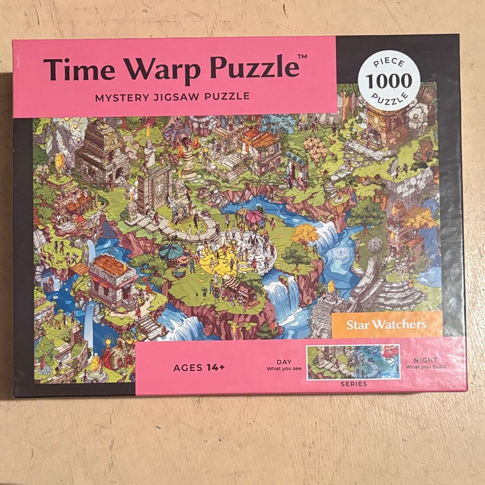 Mystery Jigsaw Puzzle - 1000 Pieces